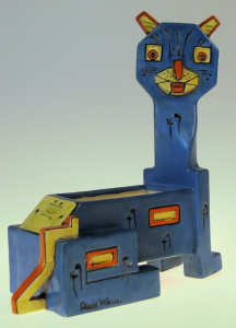 Louis Wain Amphora Cubist Cat