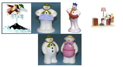 Coalport Snowmen