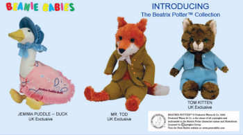 Beatrix Potter Collection from Ty