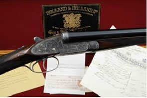 12-bore &lsquo;Royal&rsquo; model sidelock ejector gun by Holland & Holland