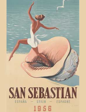 Vintage Posters San Sebastian 1956