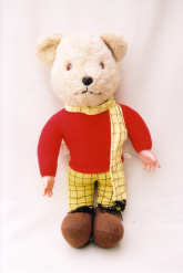 Rupert the bear teddy hot sale 1970